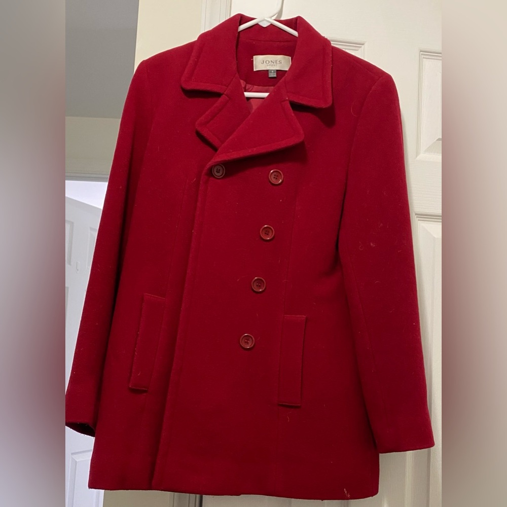 Red Winter Coat